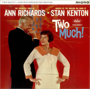 Stan Kenton Album Cover - Two Much