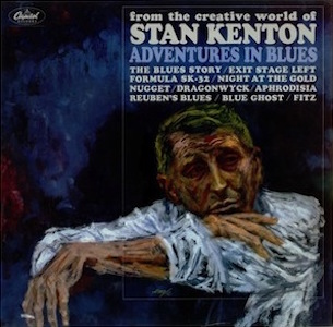 Stan Kenton Album Cover - Adventures in Blues