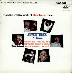 Stan Kenton Album Cover - Adventures in Jazz