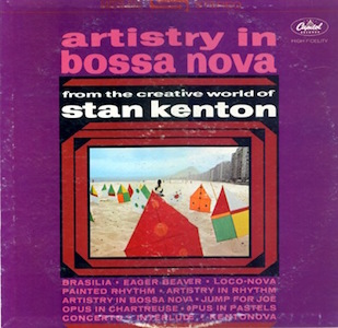 Stan Kenton Album Cover - Artistry in Bossa Nova