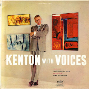 Stan Kenton Album Cover - Kenton With Voices