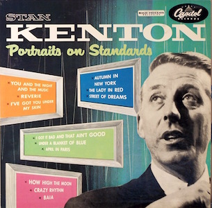 Stan Kenton Album Cover - Portraits on Standards