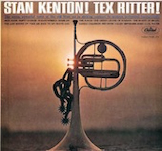 Stan Kenton Album Cover - Tex Ritter